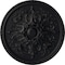 Ekena Millwork Bradford Ceiling Medallion (Fits Canopies up to 6 5/8"), Hand-Painted Steel Gray, 32 5/8"OD x 2"P CM32BRSGS - alternate 1
